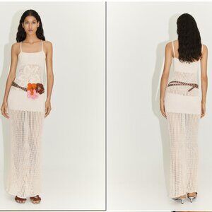 Siedrés x Mango Floral knitted maxi-dress